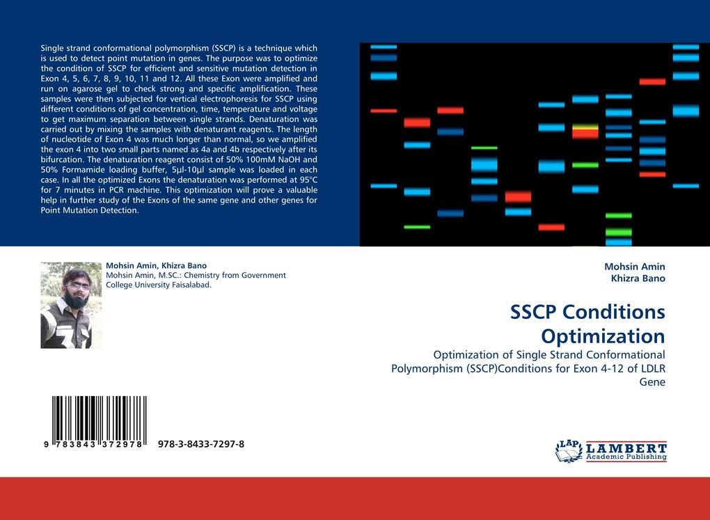 SSCP Conditions Optimization als Buch (kartoniert)