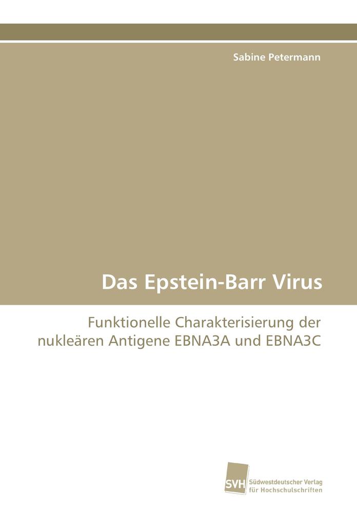 Das Epstein-Barr Virus als Buch (kartoniert)