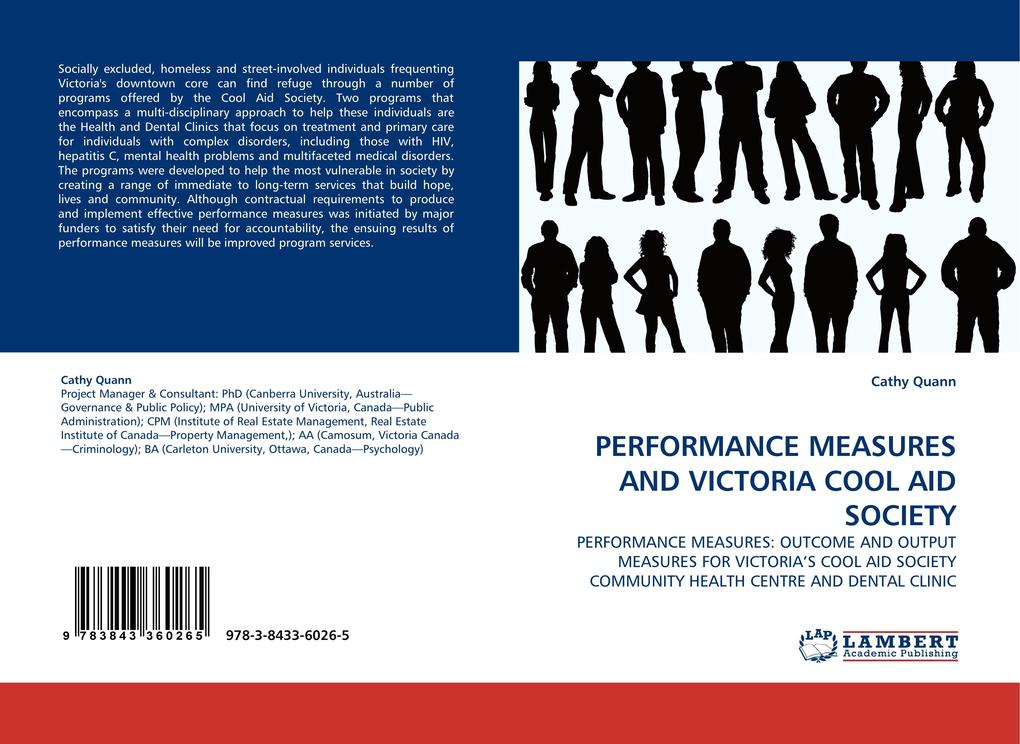PERFORMANCE MEASURES AND VICTORIA COOL AID SOCIETY als Buch (kartoniert)