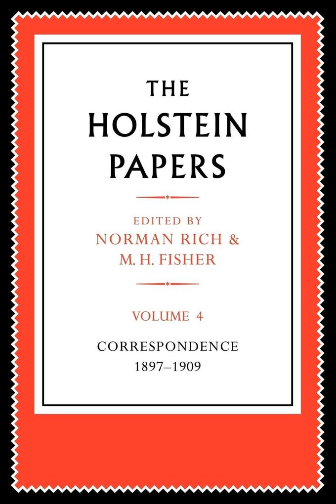 The Holstein Papers als Taschenbuch