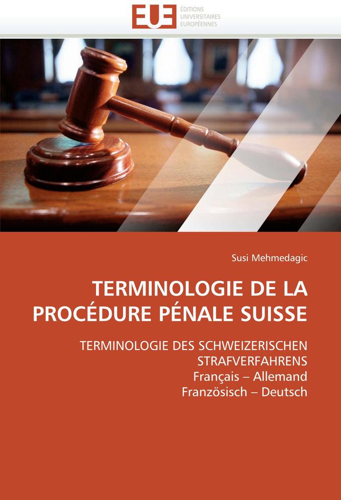 Terminologie de la Procédure Pénale Suisse als Taschenbuch