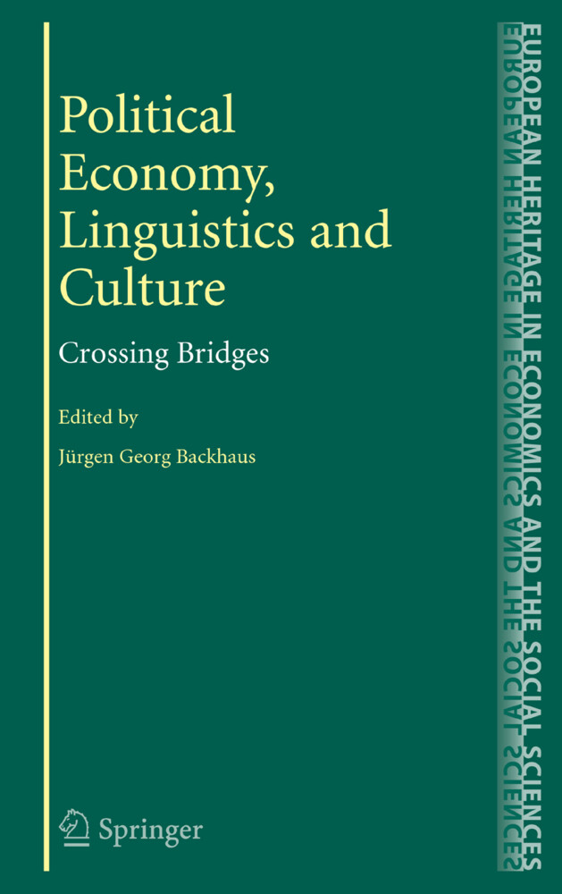 Political Economy, Linguistics and Culture als Taschenbuch