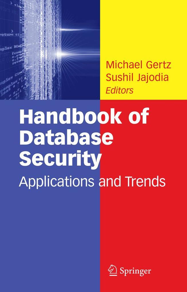 Produktbild: Handbook of Database Security