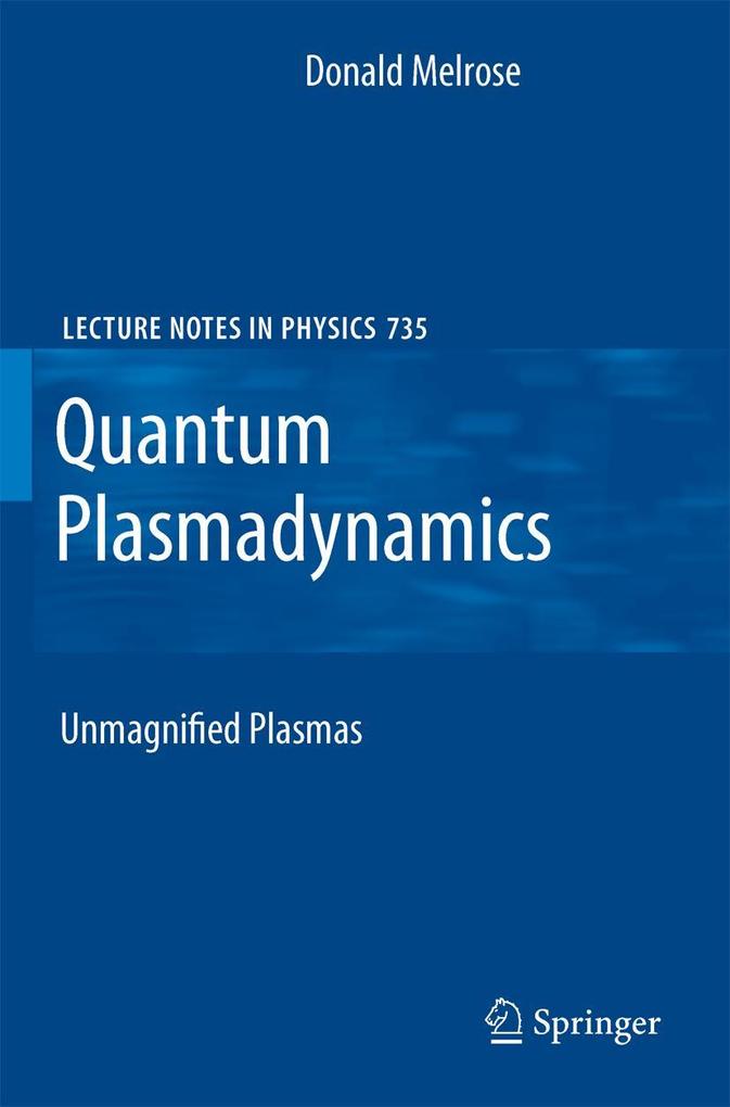 Produktbild: Quantum Plasmadynamics | Donald Melrose