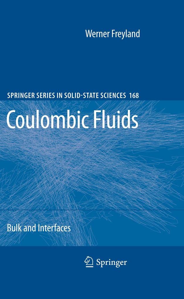 Produktbild: Coulombic Fluids | Werner Freyland