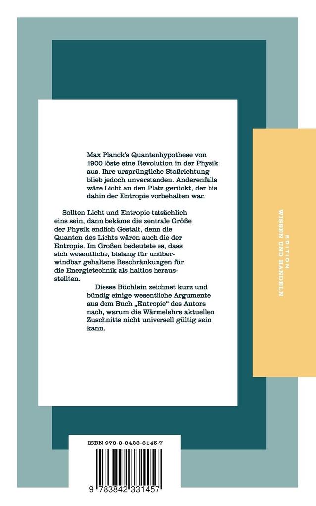 Weitere Ansicht: Crashkurs Entropie | Christian Blöss