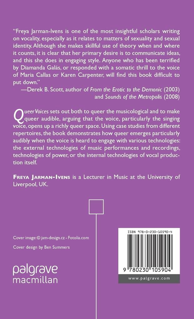 Weitere Ansicht: Queer Voices | F. Jarman-Ivens, Freya Jarman-Ivens