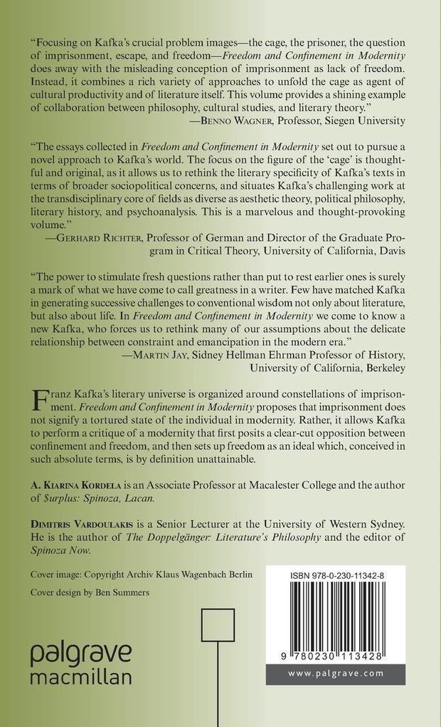 Weitere Ansicht: Freedom and Confinement in Modernity