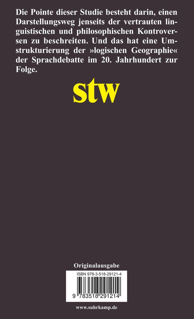 Weitere Ansicht: Sprache, Sprechakt, Kommunikation | Sybille Krämer