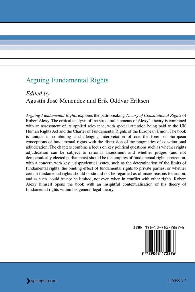Weitere Ansicht: Arguing Fundamental Rights