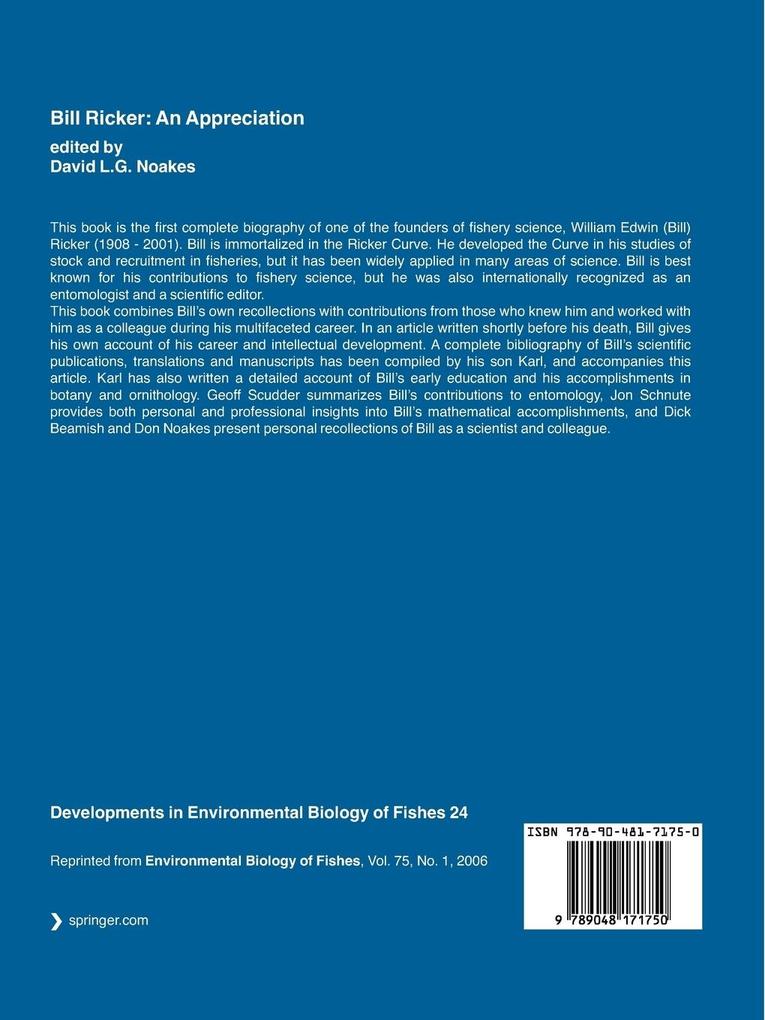 Weitere Ansicht: Bill Ricker: An Appreciation