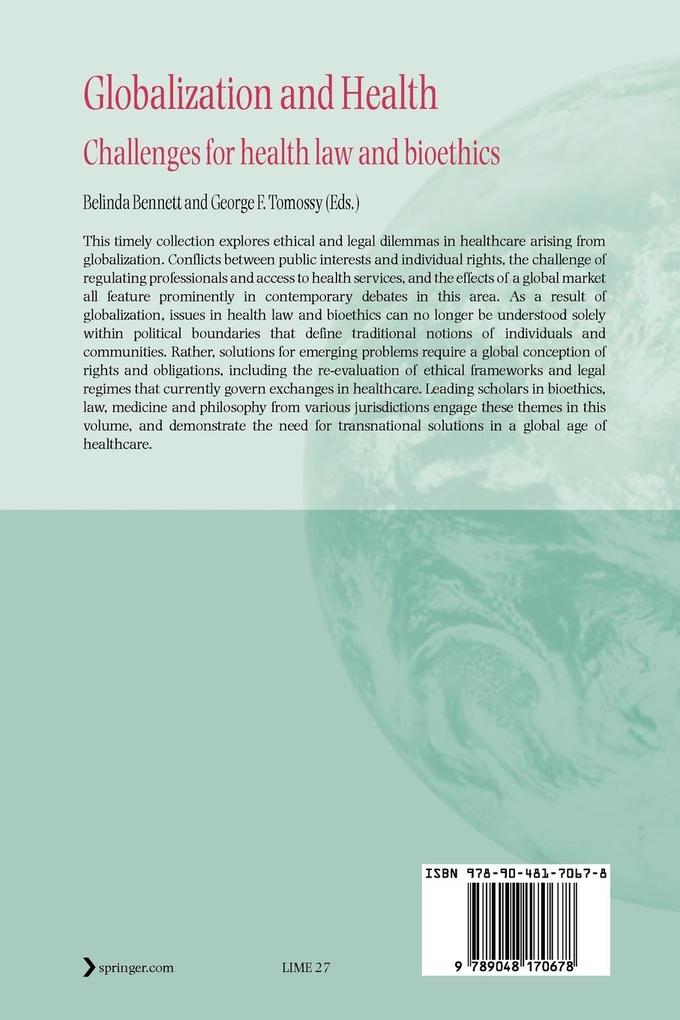 Weitere Ansicht: Globalization and Health