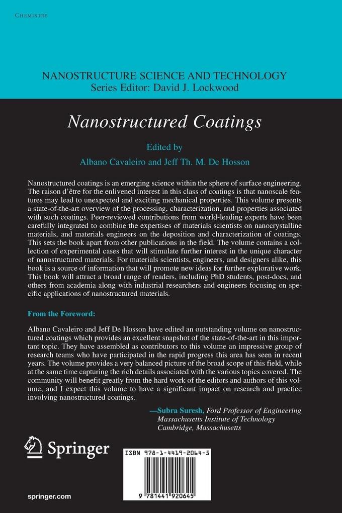 Weitere Ansicht: Nanostructured Coatings
