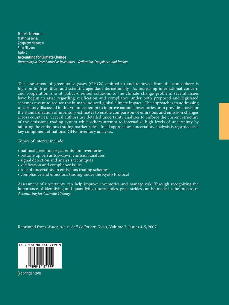 Weitere Ansicht: Accounting for Climate Change