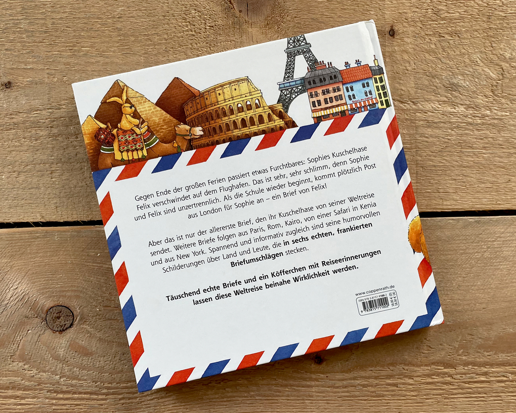 Weitere Ansicht: Briefe von Felix. Ein kleiner Hase auf Weltreise | Annette Langen, Constanza Droop