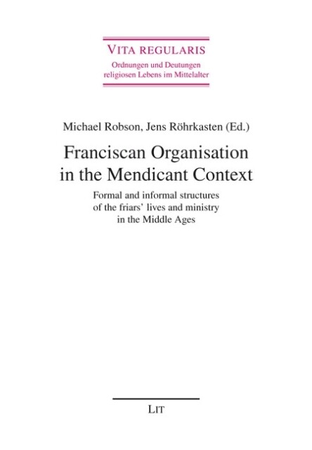 Franciscan Organisation in the Mendicant Context als Buch (kartoniert)