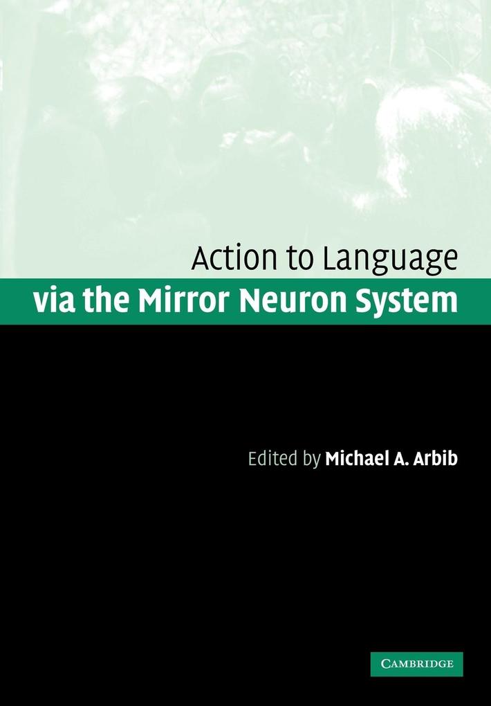 Action to Language Via the Mirror Neuron System als Taschenbuch