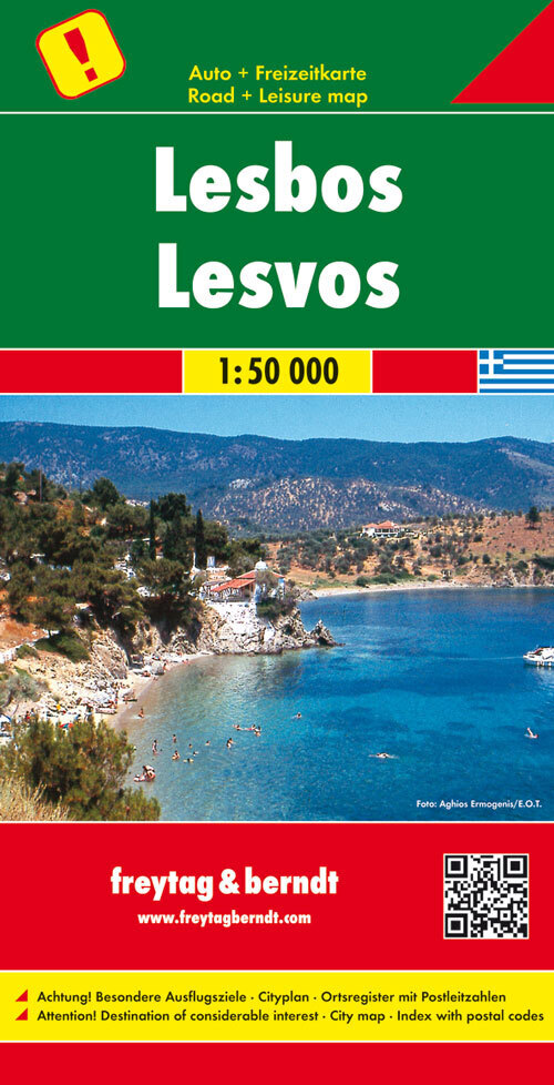 Freytag & Berndt Autokarte Lesbos 1:50.000 als Blätter und Karten