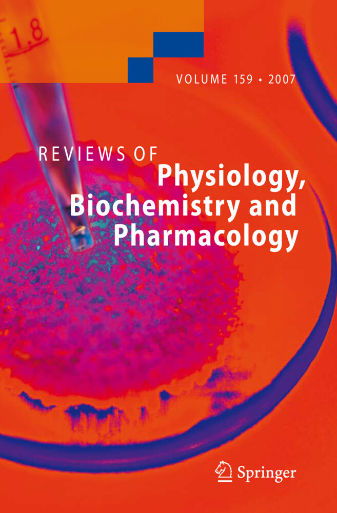 Reviews of Physiology, Biochemistry and Pharmacology 159 als Taschenbuch