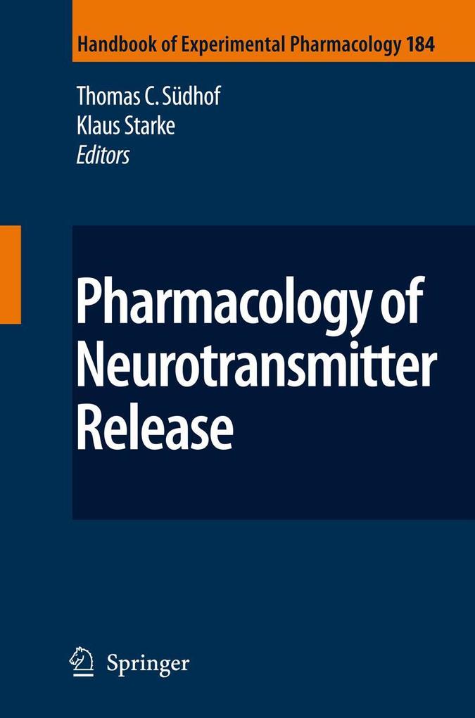 Produktbild: Pharmacology of Neurotransmitter Release