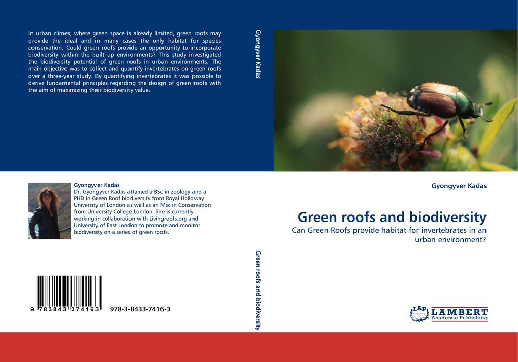 Green roofs and biodiversity als Buch (kartoniert)