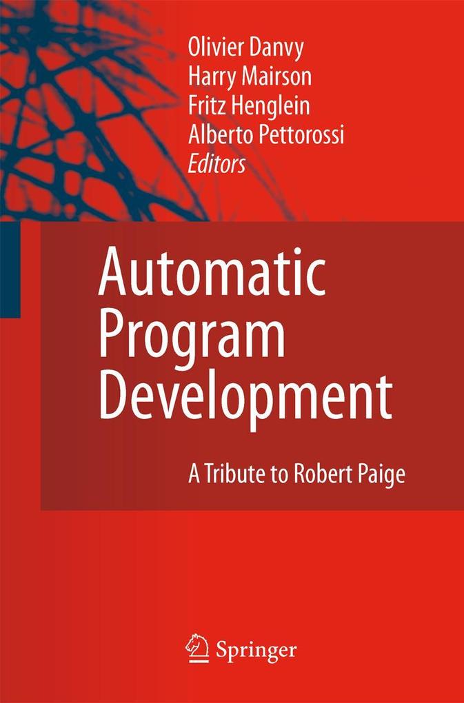 Produktbild: Automatic Program Development