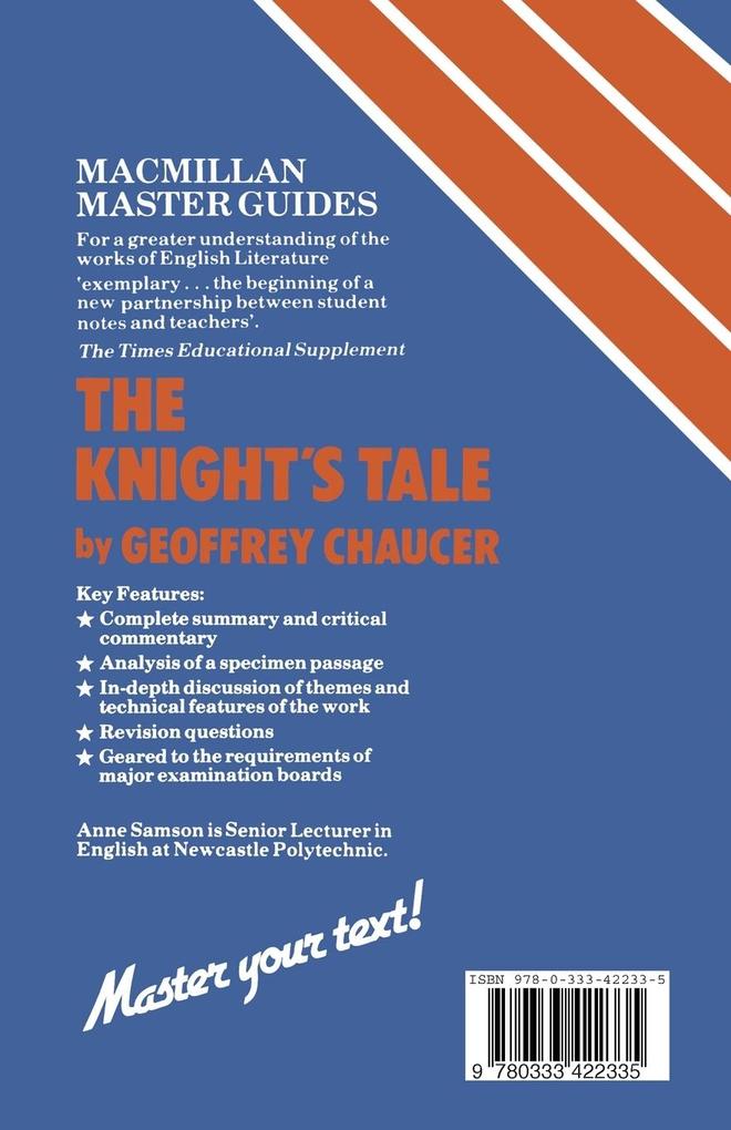 Weitere Ansicht: Chaucer | Anne Samson