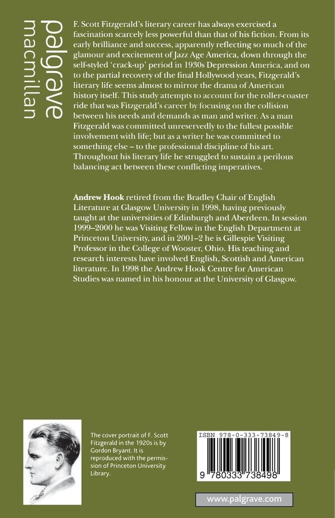 Weitere Ansicht: F. Scott Fitzgerald | A. Hook