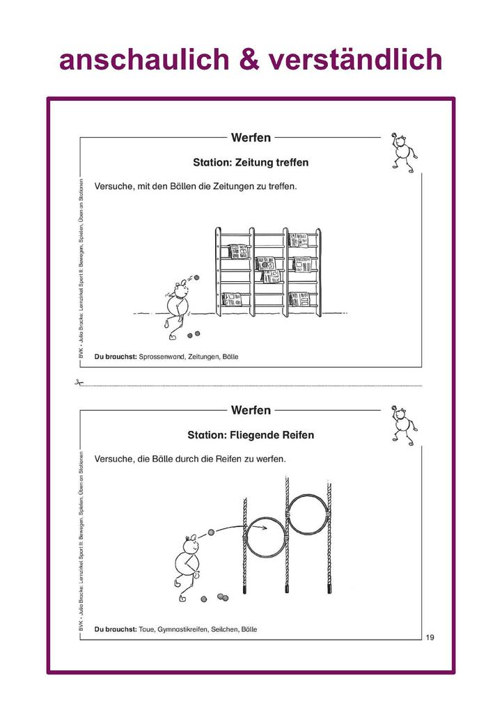 Weitere Ansicht: Lernzirkel Sport 02 | Julia Bracke