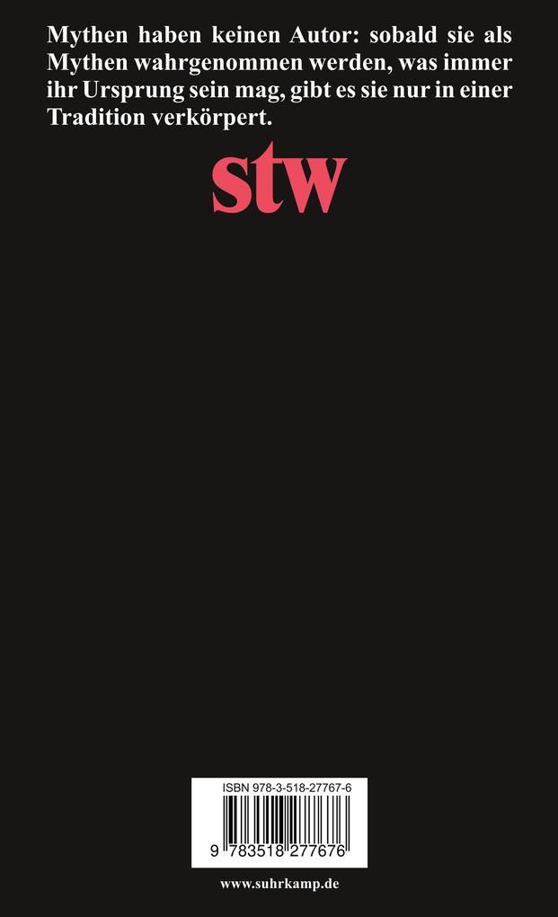 Weitere Ansicht: Mythologica I | Claude Levi-Strauss