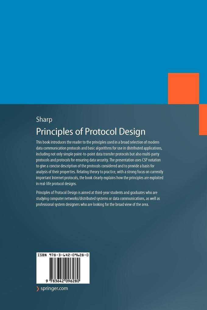 Weitere Ansicht: Principles of Protocol Design | Robin Sharp