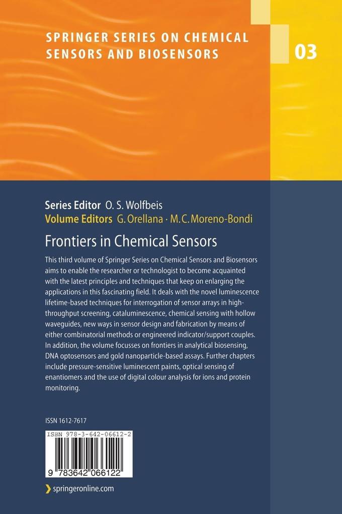 Weitere Ansicht: Frontiers in Chemical Sensors