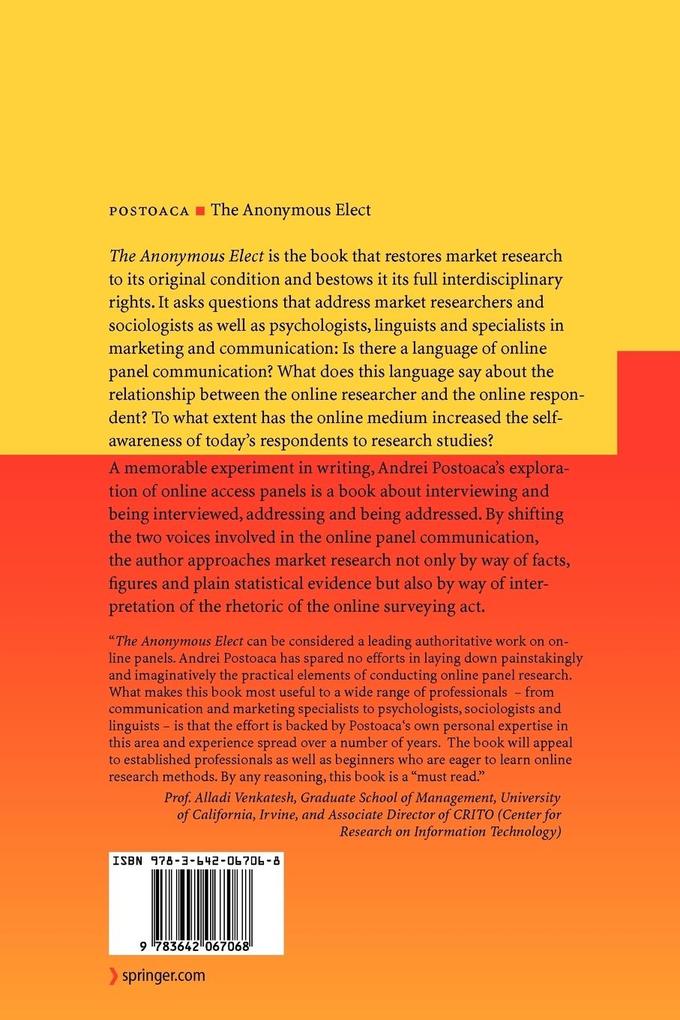 Weitere Ansicht: The Anonymous Elect | Andrei Postoaca