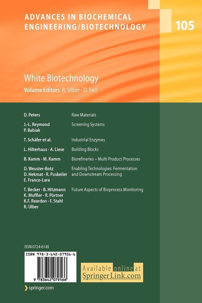 Weitere Ansicht: White Biotechnology