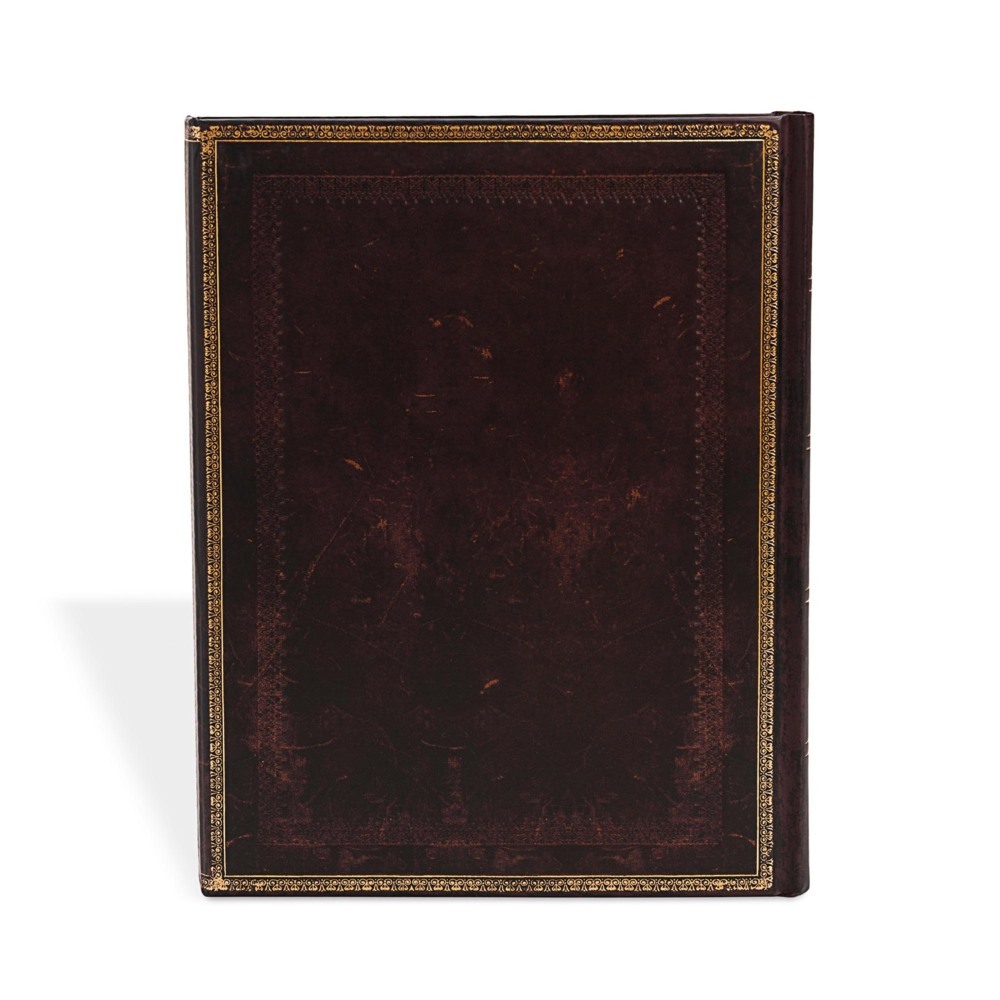 Weitere Ansicht: Black Moroccan Ultra Lined Hardcover Journal (Wrap Closure) | Paperblanks