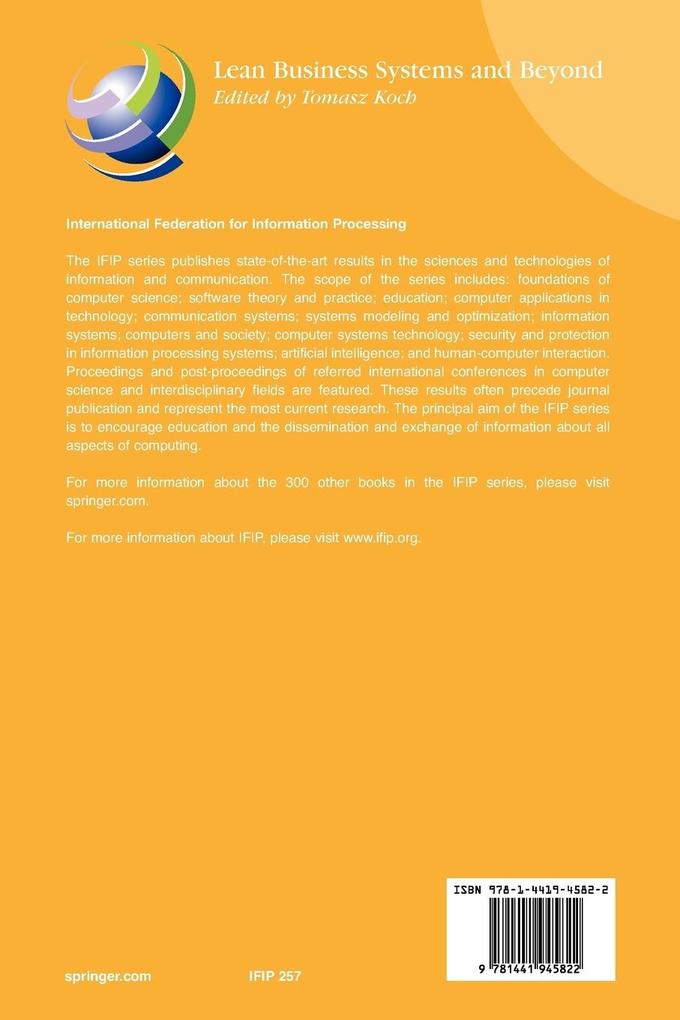 Weitere Ansicht: Lean Business Systems and Beyond