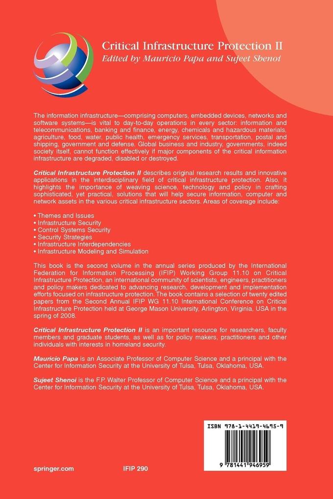 Weitere Ansicht: Critical Infrastructure Protection II