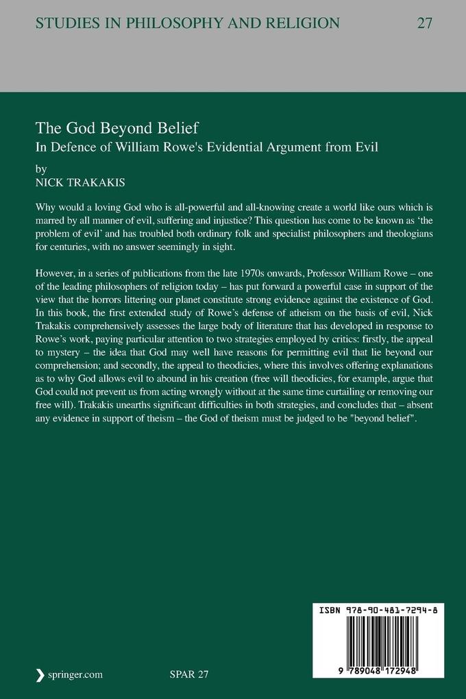 Weitere Ansicht: The God Beyond Belief | Nick Trakakis