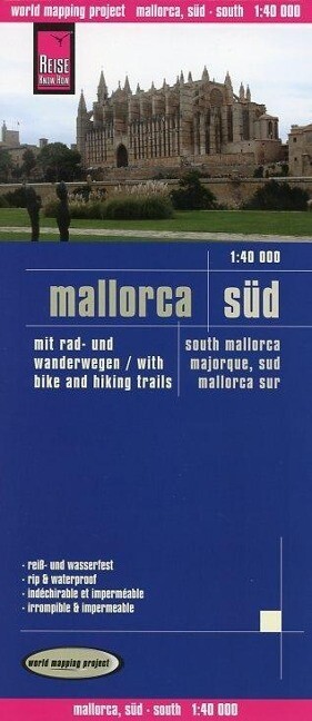 Reise Know-How Rad- und Wanderkarte Mallorca, Süd 1 : 40.000 als Buch (kartoniert)