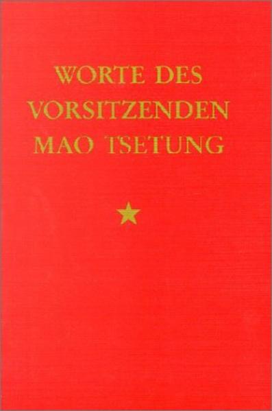 Worte des Vorsitzenden Mao Tsetung als Buch (kartoniert)
