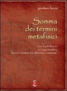 Produktbild: Somma dei termini metafisici | Giordano Bruno