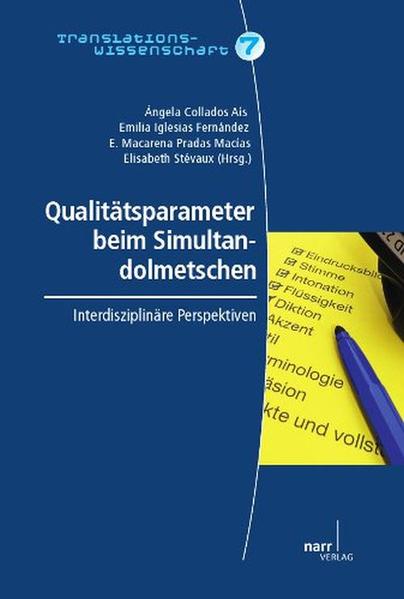 Produktbild: Qualitätsparameter beim Simultandolmetschen | Angela Collados Ais