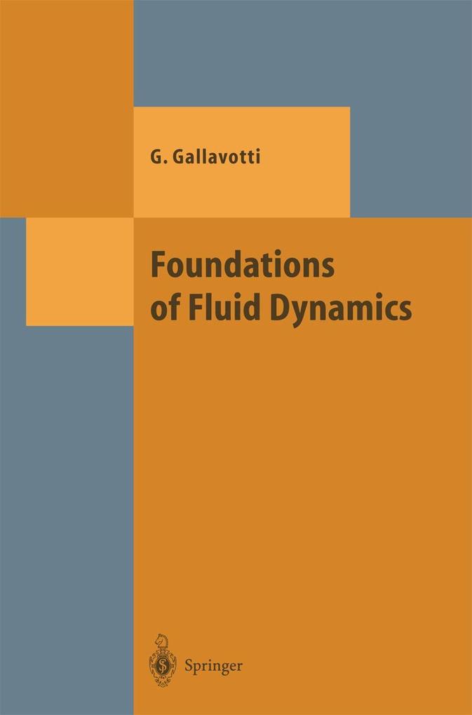 Produktbild: Foundations of Fluid Dynamics | Giovanni Gallavotti