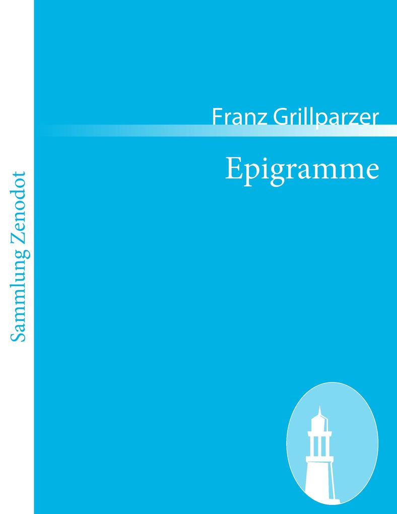 Produktbild: Epigramme | Franz Grillparzer