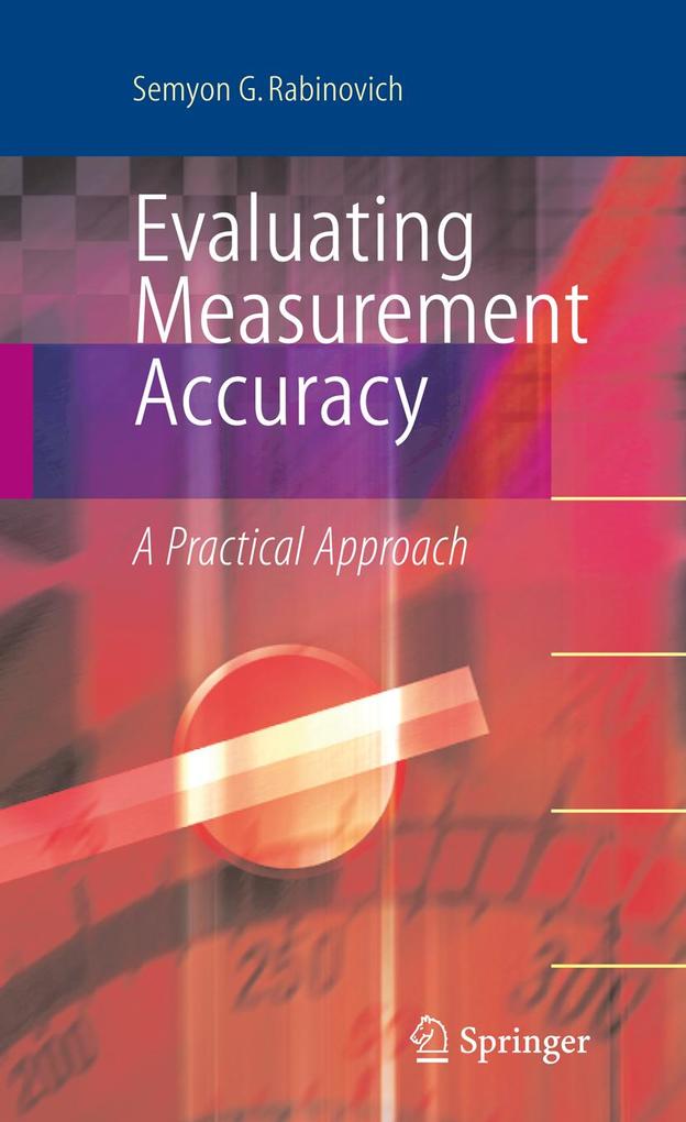 Produktbild: Evaluating Measurement Accuracy | Semyon G. Rabinovich