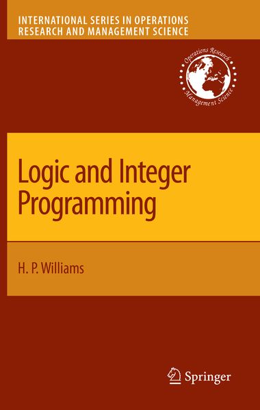 Produktbild: Logic and Integer Programming | H. Paul Williams