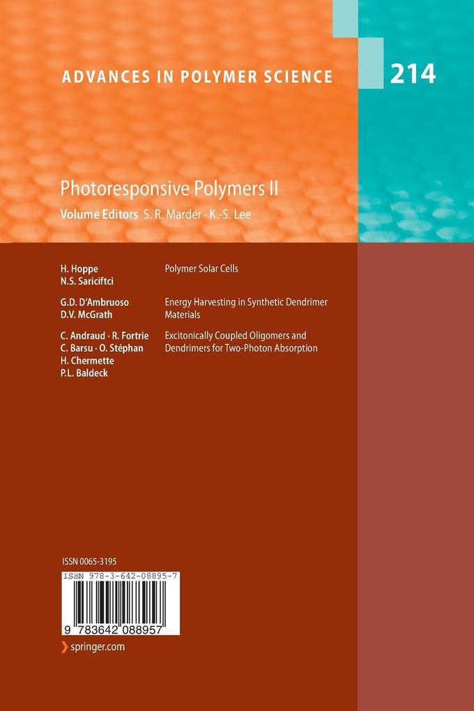 Weitere Ansicht: Photoresponsive Polymers II