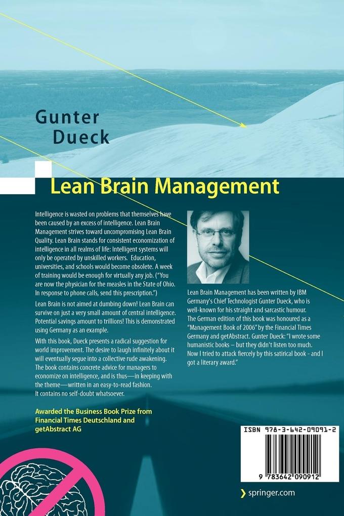 Weitere Ansicht: Lean Brain Management | Gunter Dueck