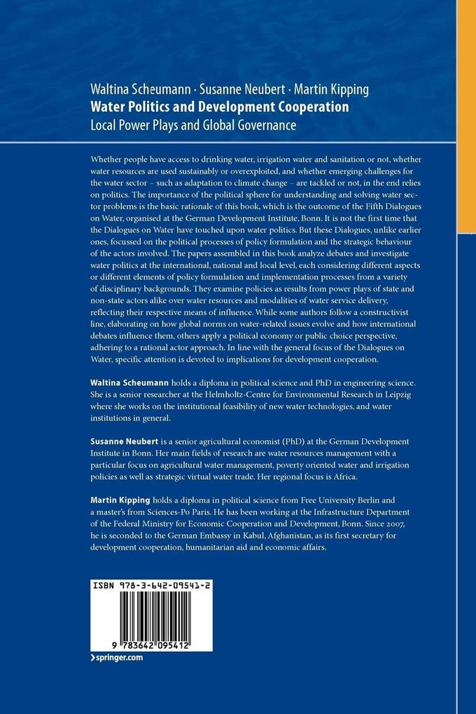 Weitere Ansicht: Water Politics and Development Cooperation