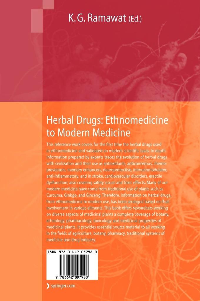 Weitere Ansicht: Herbal Drugs: Ethnomedicine to Modern Medicine